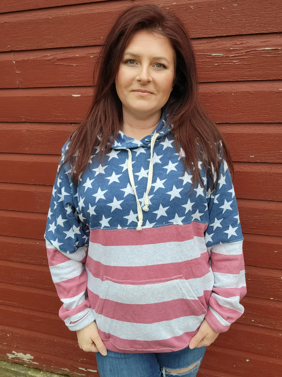 Stars and 2025 stripes hoodie