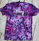 Albany Gymnastics ice-dyed tee