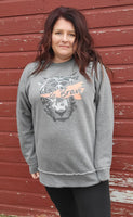 Be Brave fleece crewneck