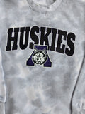 Curved Huskies Crewneck (adult & youth)