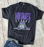 Distressed Varsity Huskies (adult & youth)