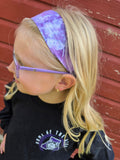 Ponytail, Headband & Bandana ice-dyed