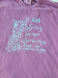 I am Strong Brave Fearless tee