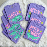 Later Gator/After While tee