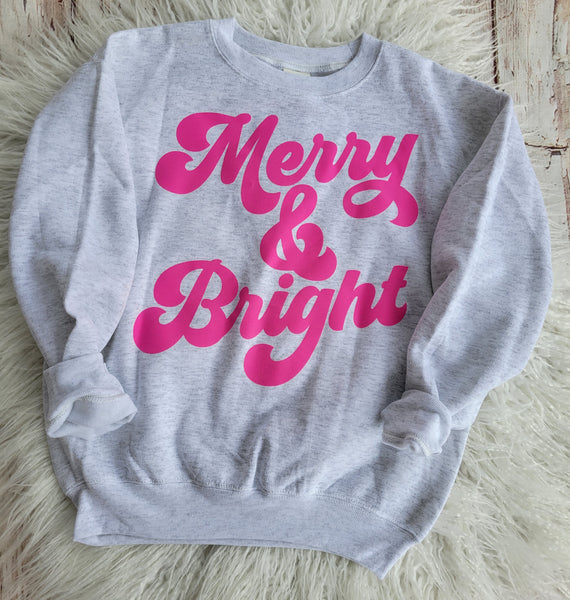 Merry & Bright crewneck