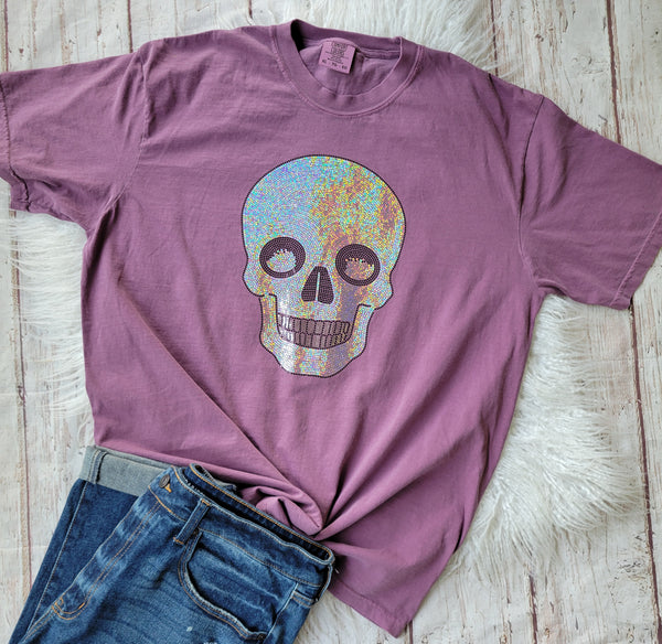 Spangle Skull tee