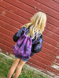 Pencil/Makeup Bag, Tote Bag & Drawstring Bag ice-dyed