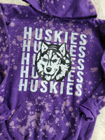 Huskies Purple Acid-Wash (adult & youth)