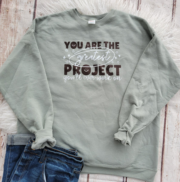 Greatest Project crewneck