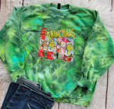 Merry Gmas Ice-dyed sweatshirt
