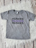 Huskies Black, Purple, Black (adult & youth)