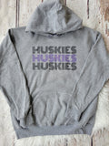 Huskies Black, Purple, Black (adult & youth)