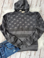 Black Stars & Stripes hoodie