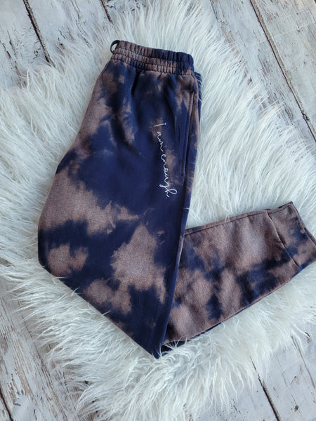 Navy joggers