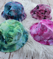 Ice-Dyed Bucket Hats